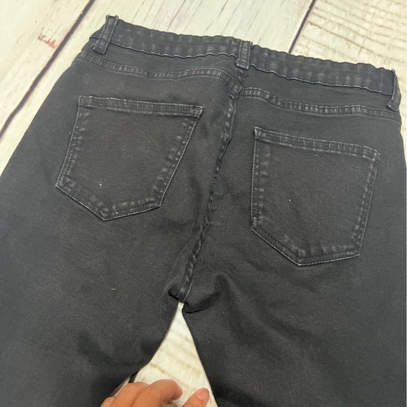 ZARA WOMAN Black Skinny Stretch Jeans Jeggings size 8 GUC - Picture 11 of 13